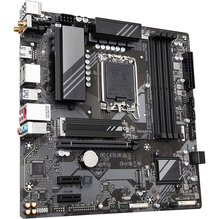 خرید مادربرد Gigabyte B760M DS3H AX - رم DDR4 - فرم M-ATX - چیپست اینتل